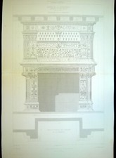 Ancienne Gravure, Manoir de la