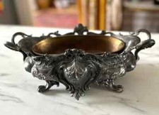 French Antique Metal Jardiniere (Planter) Belle Epoque
