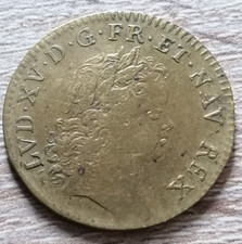 Jeton SACRE À REIMS Louis XV 1723 en Laiton