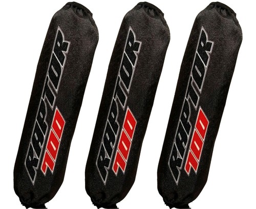 Black red shock covers - black,