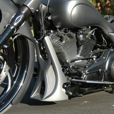 Spoiler Scoop Pour Harley HD