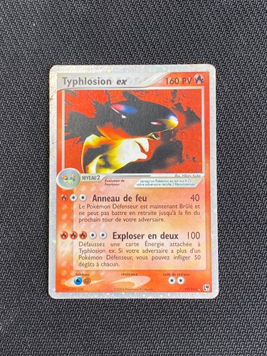 Carte pokémon typhlosion - pokémon,