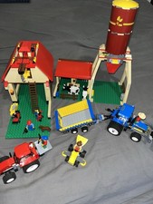 Lego City Farm Tractor 7637 7634 - Occasion Sans Boîte Sans Notice - Complet