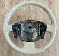 Volant Cuir Avec Régulateur Renault Mégane 2/Scenic 2 - Rénové Entièrement/Beige