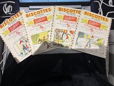 LOT DE 4 BUVARDS - BISCOTTES