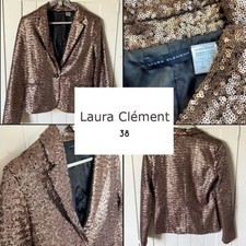 Veste sequins LAURA CLEMENT 38