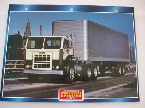 Carte fiche camion - carte,