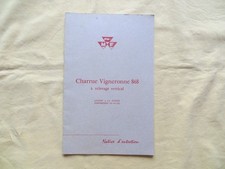 Charrue vigneronne MASSEY