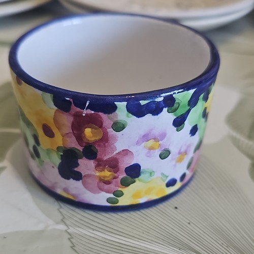 Coquetier céramique décor - en,