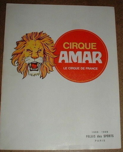 Cirque circus program 1968 - cirque/circus, 1968/69