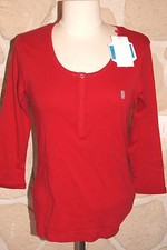 Tee shirt rouge manches