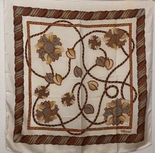CHOPARD : Foulard Carré soie