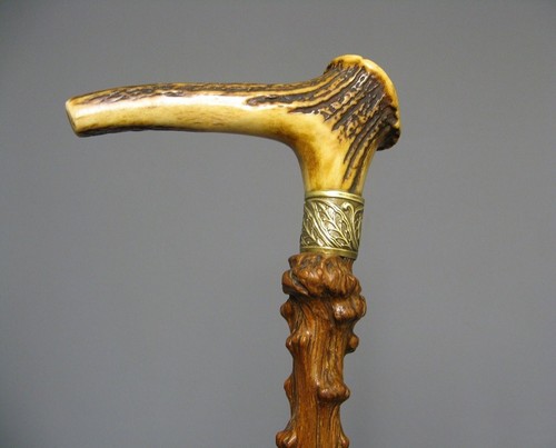 Canne pommeau andouiller - pommeau,