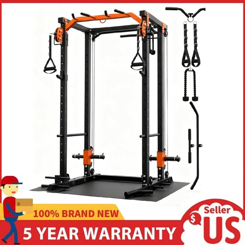 Power cage 2000lbs squat rack - power,