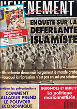 L'EVENEMENT DU JEUDI N°473 DEFERLANTE ISLAMISTE / BALLADUR / GUIGNOLS & BEBETES