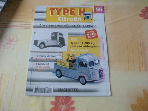 Magazine citroen type 55 - citroen, h