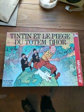 JEU TINTIN ET LE PIEGE DU TOTEM DHOR NATHAN  (AL371)
