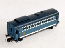 JOUEF HO 5467 FOURGON CHAUDIERE WAGON DE SERVICE FIN CONVOI SNCF + ECLAIRAGE FEU