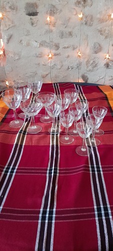 Verres pied années - a,