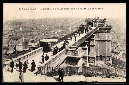 Cpa marseille passerelle - cpa, marseille,
