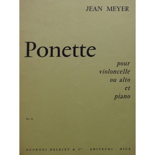 Meyer jean ponette - meyer,
