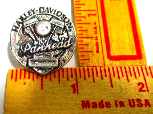 Harley panhead pin - pin, vintage
