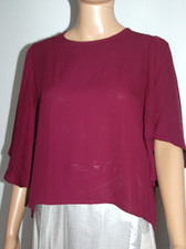 Haut blouse violet