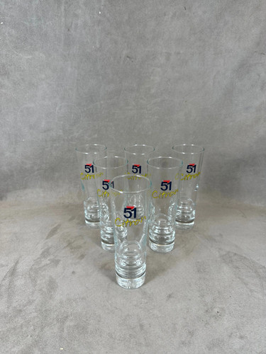 Lot verres pastis - 6,