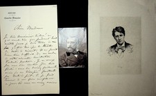 ✒ L.A.S MOUNET SULLY acteur Comédie Française à la soprano Marie TRELAT