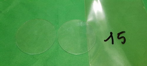 Ancien verre phare plat - ancien,
