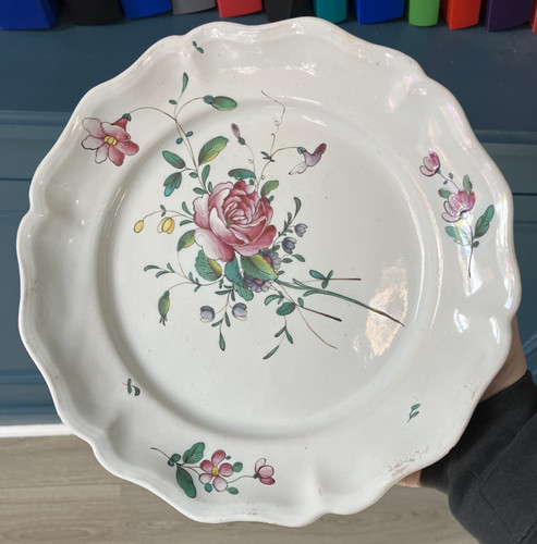 Belle assiette faïence - belle,