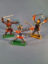 STARLUX MOYEN AGE - SOLDAT , JOUET ancien, figurine