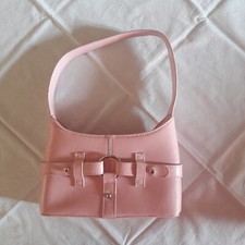 Sac À Main rose en simili cuir neuf jamais utilisé, très girly