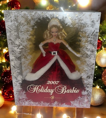 2007 holiday barbie doll - 2007,