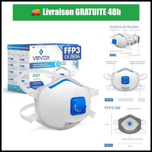 Vevox masque ffp3 lot - ffp3, de