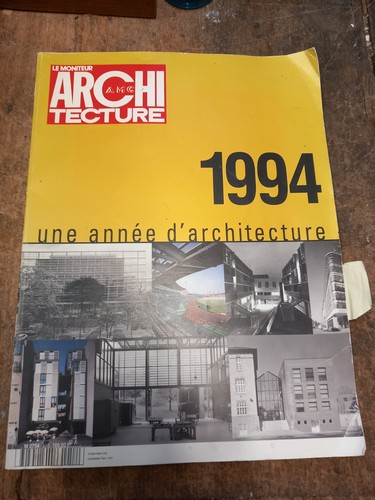 Moniteur architecture amc - le,