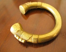 Bracelet africain ancien Akan