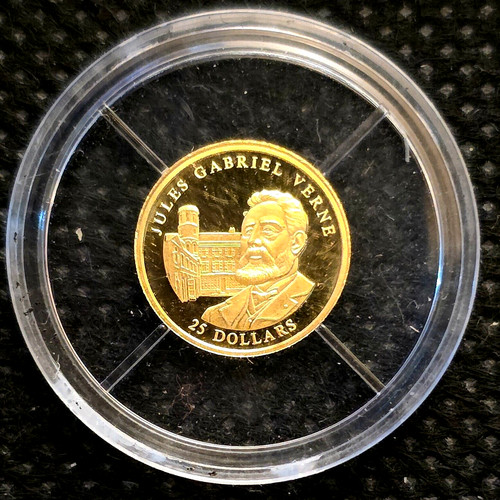Medaille liberia 25 - or,