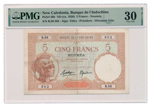 Billet nouvelle calédonie - calÉdonie, 5