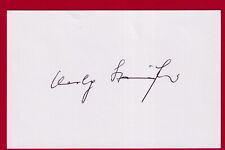BL19-CARTE-AUTOGRAPHE-CHARLY STEINBERGER-OPERATEUR ALLEMAND