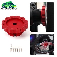 Red Aluminum Steering Wheel