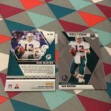Dan Marino #292 dolphins HOF Hall of Fame Base card 2020 Panini 1st Year Mosaic
