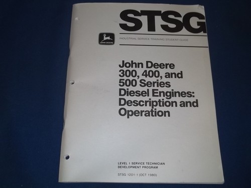 John deere série 300 400 - 300, 500