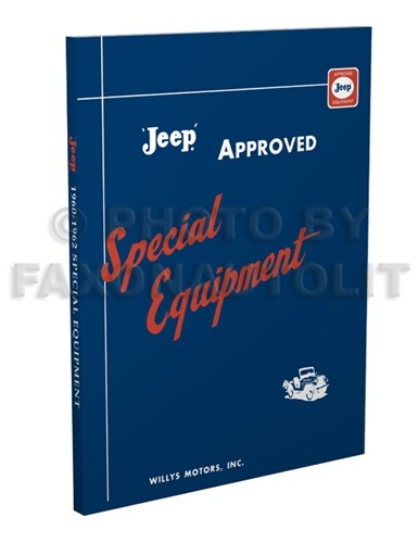 Willys jeep spécial equipment - jeep,