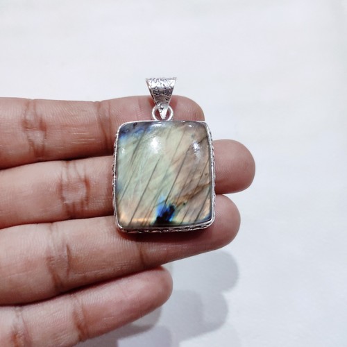 Pendentif argent sterling - en,