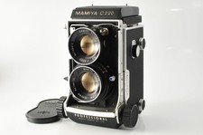 [ près De Mint ] Mamiya c220 Pro Tlr 6x6 Caméra Sekor 80mm f2.8 Bleu Pois Japon