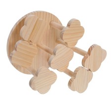  Présentoir De Figurines Succulentes Porte Plante Bois Porte-plante