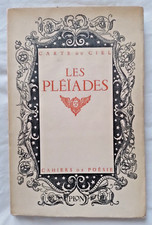 Les Pléiades : Cahiers de