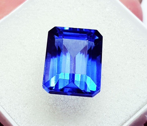 Saphir bleu naturel - 8-10, ct