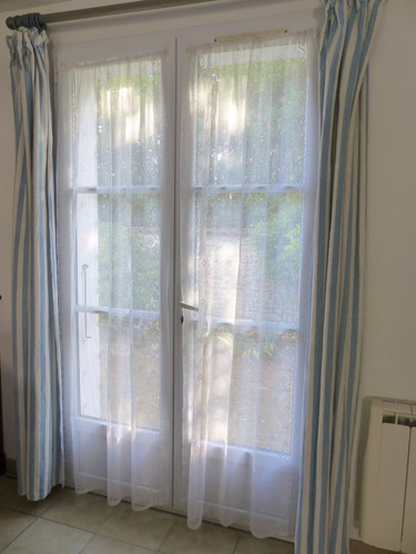 Paire rideaux filet - rideaux,